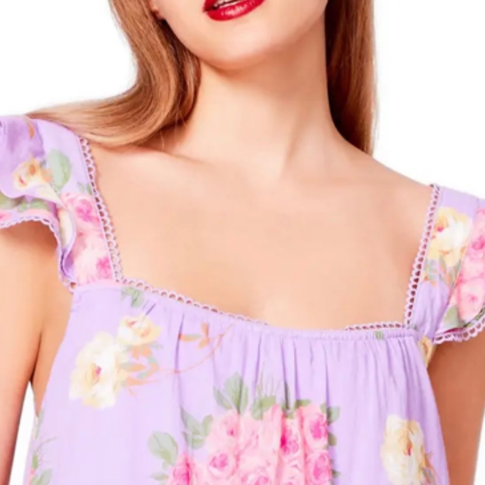 Betsy Johnson Bouquet Print Dress XXL - Picture 4 of 6